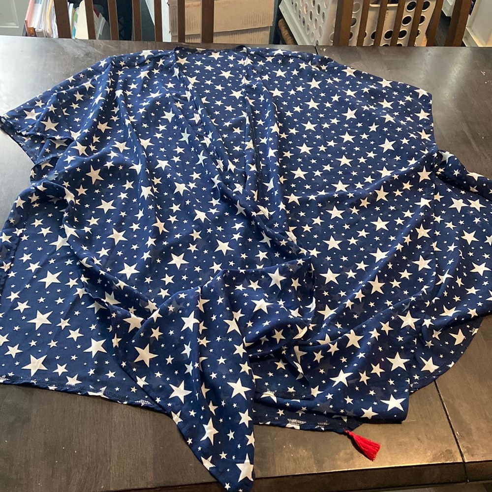 Target Patriotic Shawl